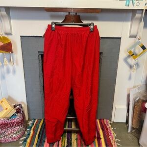 Vibrant Red Pants